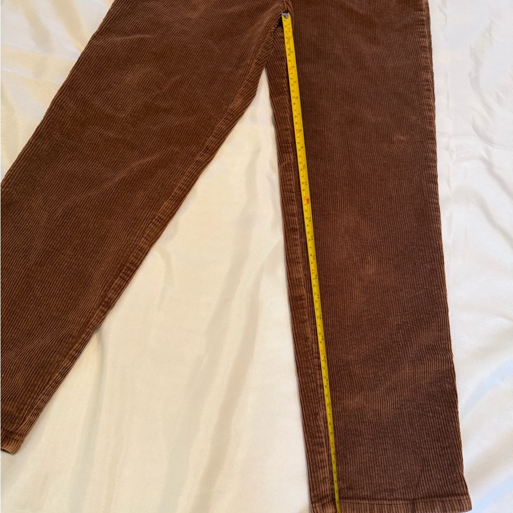 Vintage Lauren Ralph Lauren Women's Brown Corduroy Pants - Picture 7 of 16